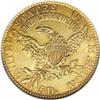 Image 2 : 1818 $5 5D Over 50 AU58 NGC. B-6472, BD-3, High R.5. I