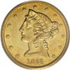 Image 1 : 1865-S $5 XF45 PCGS. Remaining luster is extensive for