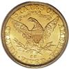 Image 2 : 1892-CC $5 MS62 PCGS. Most of the known 1892-CC half e