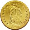 Image 1 : 1799 $10 Large Stars Obverse--Repaired, Whizzed, Rim F
