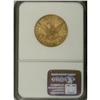 Image 2 : 1861 $10 AU55 NGC. Six-fold or bulging hair bun. The 1