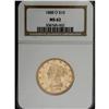Image 1 : 1888-O $10 MS62 NGC. Surprisingly well struck with str