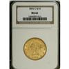 Image 1 : 1892-O $10 MS61 NGC. The yellow-orange hues of this Ne