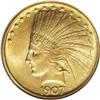 Image 1 : 1907 $10 No Periods MS64 NGC. Though the Saint-Gaudens