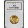 Image 1 : 1915 $10 MS64 NGC. This satiny wheat-gold piece has so