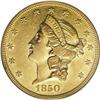 Image 1 : 1850 $20 AU53 PCGS.