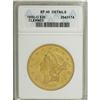 Image 1 : 1850-O $20 --Cleaned--ANACS. XF45 Details. Well struck