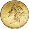 Image 1 : 1851-O $20 AU50 PCGS. The 1851-O double eagle was stru