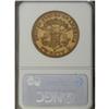 Image 2 : 1851-O $20 AU50 NGC. Luminous with deep green-gold and