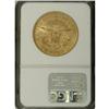 Image 2 : 1852 $20 AU55 NGC. A softly lustrous yellow-orange exa