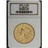Image 3 : 1853-O $20 AU50 NGC. The 1853-O double eagle, with its