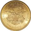 Image 2 : 1857-S $20 Spiked Shield MS63 PCGS. Variety 20A. SSCA
