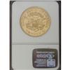 Image 2 : 1858-O $20 XF40 NGC. Though each side of this yellow-g