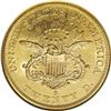 Image 2 : 1861-S $20 AU55 NGC. This issue is found in abundant q