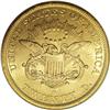 Image 2 : 1861-S $20 AU55 NGC. A bright coin with pleasing satin