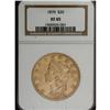 Image 1 : 1870 $20 XF45 NGC. This softly struck representative h