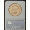 Image 2 : 1877-CC $20 XF45 NGC. The obverse is yellow-gold with