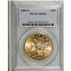 Image 3 : 1884-S $20 MS65 PCGS. A flashy phenom, this is a coin