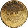 Image 2 : 1892-CC $20 MS63 NGC. This semi-prooflike Carson City