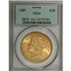Image 1 : 1904 $20 MS64 PCGS. A solidly struck butter-yellow nea