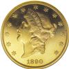 Image 1 : 1890 $20 PR65 Ultra Cameo NGC.