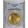 Image 3 : 1908 $20 Motto MS64 PCGS. Booming luster enlivens this