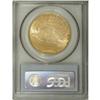 Image 2 : 1908-D $20 Motto MS63 PCGS. Strong luster is the hallm