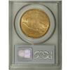 Image 2 : 1911-S $20 MS63 PCGS. Select and softly lustrous with