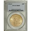 Image 1 : 1914-S $20 MS65 PCGS. Satiny with a pleasingly smooth