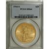 Image 1 : 1916-S $20 MS64 PCGS. A highly lustrous and slightly f