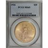 Image 1 : 1926 $20 MS65 PCGS. The vibrant apricot-gold surfaces