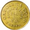 Image 2 : (1834-37) $5 C. Bechtler Five Dollar, 20 Distant AU50