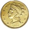 Image 1 : 1860 $5 Clark, Gruber & Co. Five Dollar AU55 PCGS. K-2