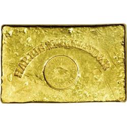 Harris, Marchand & Co. Gold Ingot. 13.52 ounces. Harvey