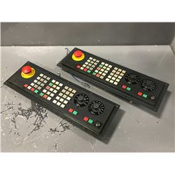 (2) SIEMENS 6FC5203-0AD10-0AA0 CONTROL PANEL