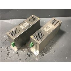 (2) SIEMENS 6SE7021-8EP87-0FB1 LINE FILTER