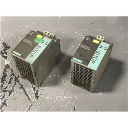 (2) SIEMENS 6EP1961-3BA00 POWER SUPPLY