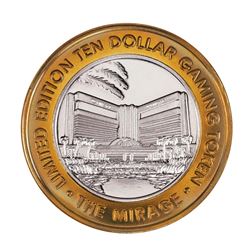 .999 Silver The Mirage Las Vegas, Nevada $10 Casino Limited Edition Gaming Token
