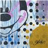 Image 2 : Gail Rodgers "Mickey Mouse" Original Mixed Media On Canvas