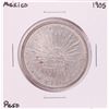Image 1 : 1905 Mexico Un Peso Silver Coin