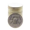 Image 2 : Roll of (20) Brilliant Uncirculated 1963-D Franklin Half Dollar Coins