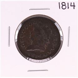 1814 Plain 4 Classic Head Large Cent Coin