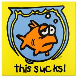 Todd Goldman "This Sucks!" Limited Edition Lithograph
