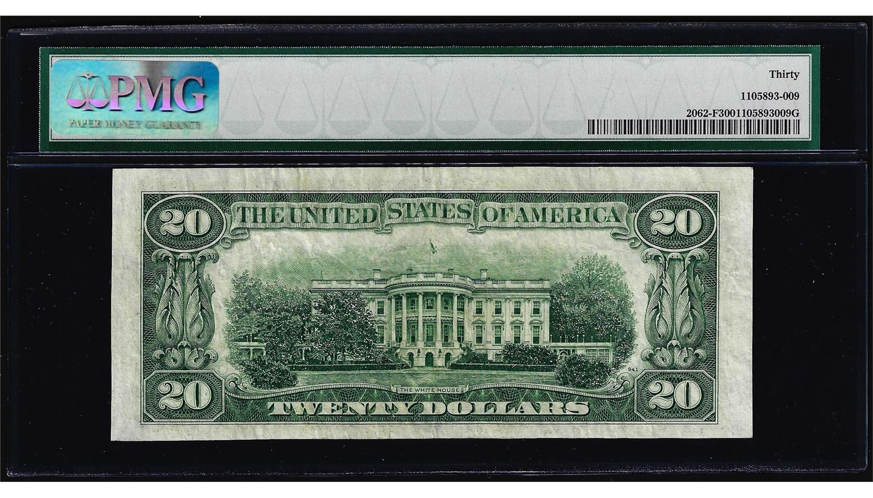 1950C $20 Federal Reserve Note Mismatched Serial Number ERROR PMG Very ...