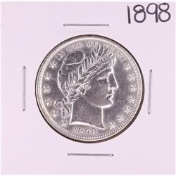 1898 Barber Half Dollar Coin