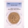 Image 1 : 1852 $20 Liberty Head Double Eagle Gold Coin PCGS VF35