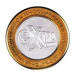 .999 Fine Silver Planet Hollywood Las Vegas, Nevada $10 Limited Edition Gaming Token