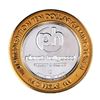 Image 2 : .999 Fine Silver Planet Hollywood Las Vegas, Nevada $10 Limited Edition Gaming Token