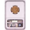 Image 2 : 1896 $5 Liberty Head Half Eagle Gold Coin NGC MS61