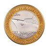 Image 2 : .999 Fine Silver Luxury Cruise $10 Casino Limited Edition Gaming Token